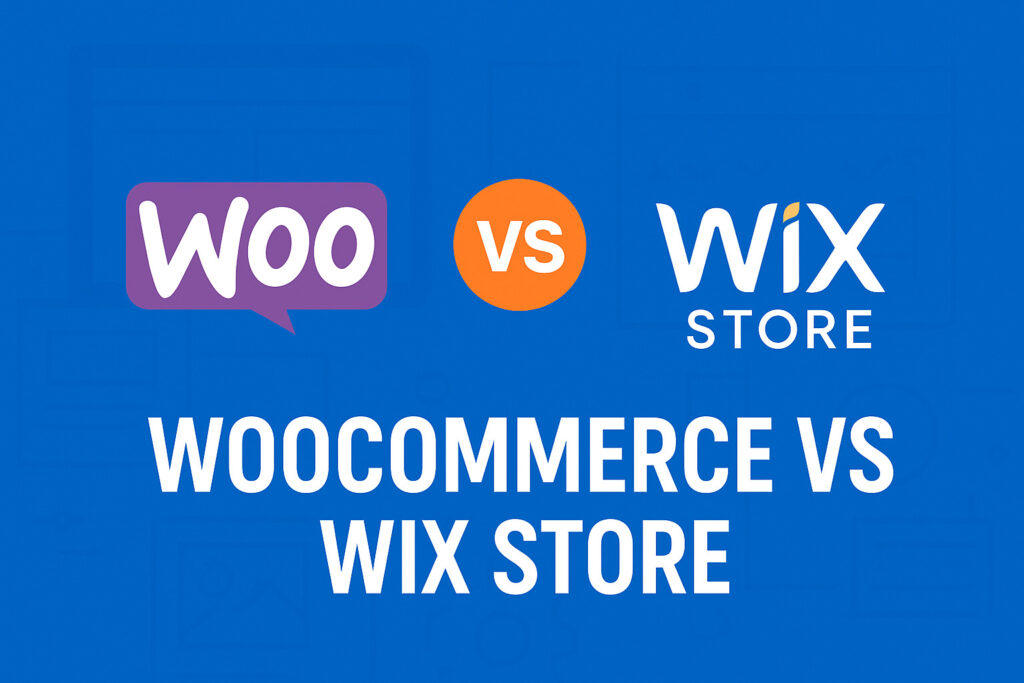 woocommerce vs wix store